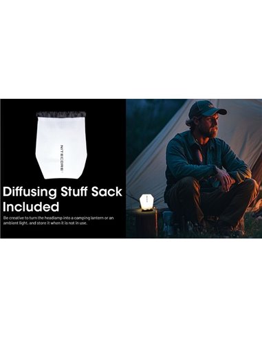 Linterna de Cabeza HA15 UHE LED 400 Lúmenes Alcance 80 metros IP66