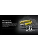 Linterna Frontal LED Ultraligera y Recargable NU27 Alcance 123 metros IP66