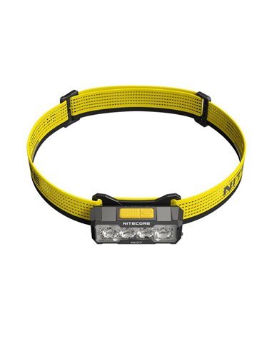 Linterna Frontal LED Ultraligera y Recargable NU27 Alcance 123 metros IP66