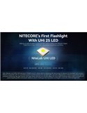 Linterna de Mano LED MT1A Pro Ultraligera Recargable Alcance 250 metros IP68