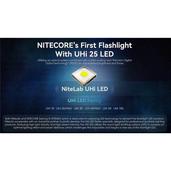 Linterna de Mano LED MT1A Pro Ultraligera Recargable Alcance 250 metros IP68