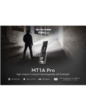 Linterna de Mano LED MT1A Pro Ultraligera Recargable Alcance 250 metros IP68
