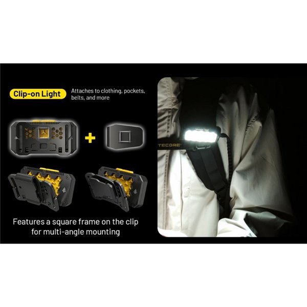 Linterna Frontal LED HU2000 Muy Potente 2000 Lúmenes 160 metros Alcance IP68 Sumergible