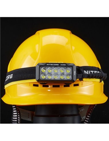 Farol LED HU2000 Muito Potente 2000 Lumens 160 metros Alcance IP68 Submersível