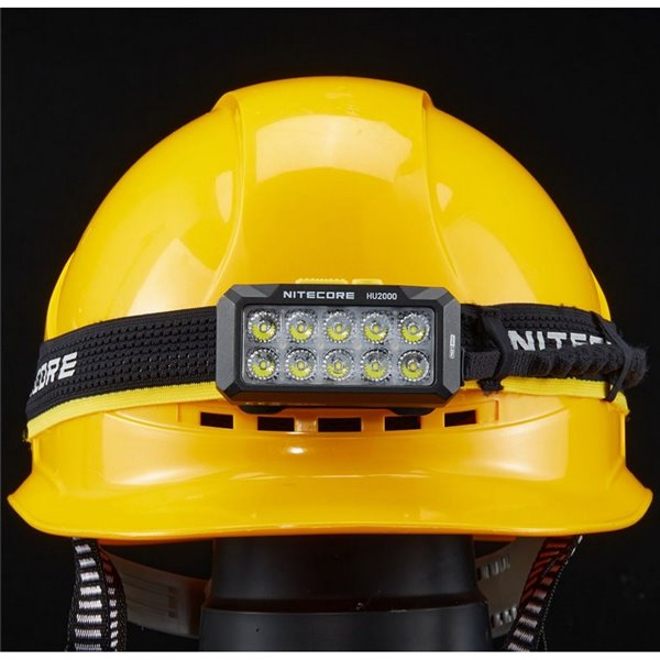 Farol LED HU2000 Muito Potente 2000 Lumens 160 metros Alcance IP68 Submersível