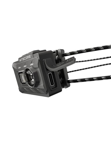 Linterna Frontal LED Ligera NU20 Classic Recargable USB-C Alcance 109 metros IP66