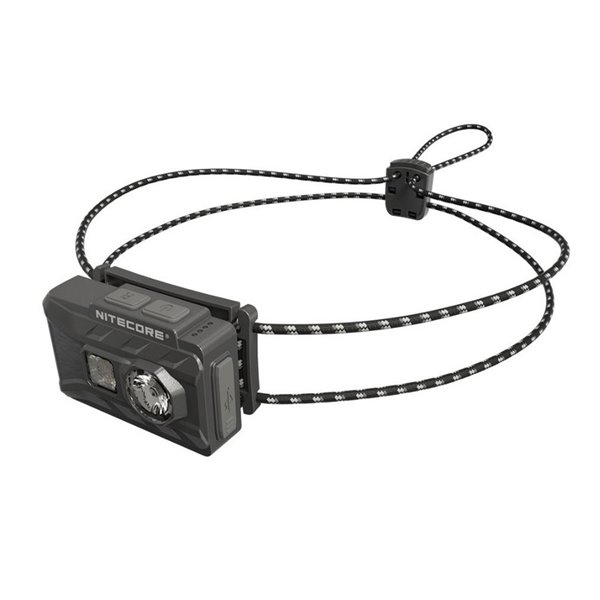 Linterna Frontal LED Ligera NU20 Classic Recargable USB-C Alcance 109 metros IP66