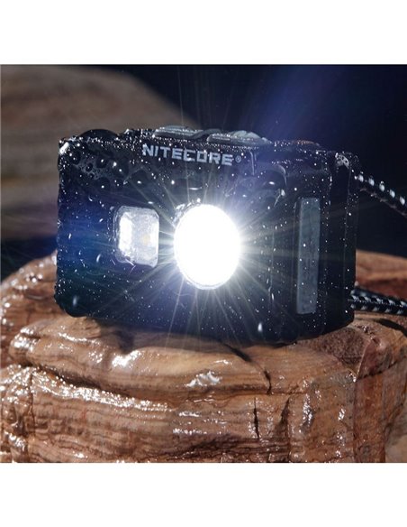 NU20 Classic Leve Farol LED Recarregável USB-C Alcance 109 metros IP66