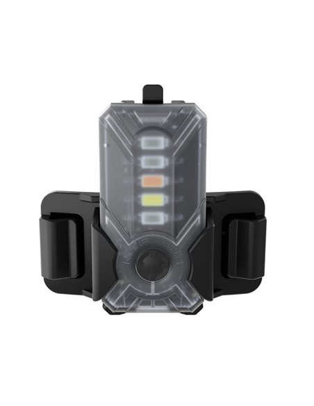 Luz Táctica de Señalización LED NU07 LE 5 colores 50 horas Autonomía Recargable USB-C IP66