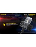 Luz Táctica de Señalización LED NU07 LE 5 colores 50 horas Autonomía Recargable USB-C IP66