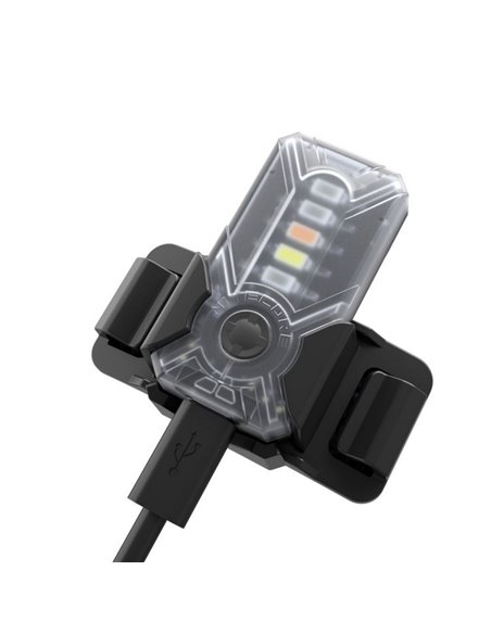 Luz Táctica de Señalización LED NU07 LE 5 colores 50 horas Autonomía Recargable USB-C IP66