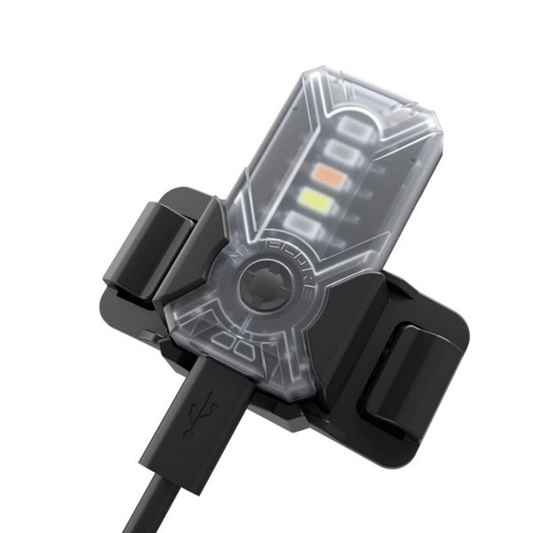 Luz Táctica de Señalización LED NU07 LE 5 colores 50 horas Autonomía Recargable USB-C IP66