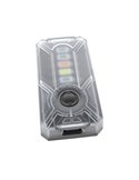 Luz Táctica de Señalización LED NU07 LE 5 colores 50 horas Autonomía Recargable USB-C IP66