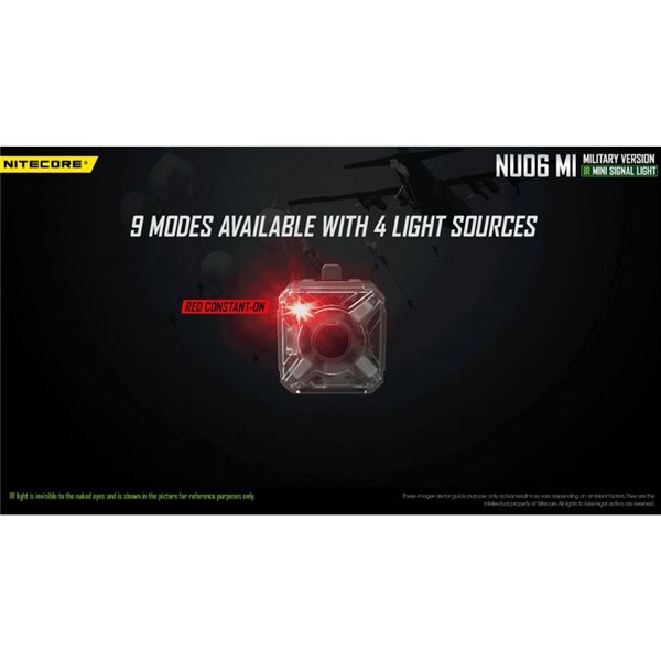 Signal lumineux LED NU06 MI 3 couleurs 75 heures USB-C rechargeable Autonomie