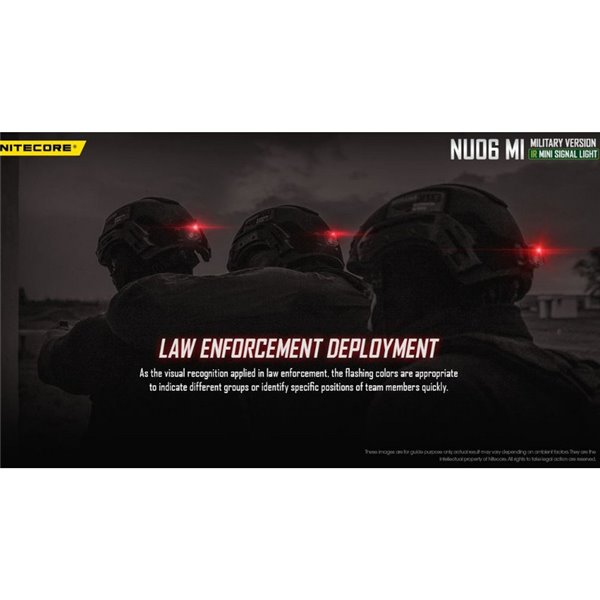 Signal lumineux LED NU06 MI 3 couleurs 75 heures USB-C rechargeable Autonomie