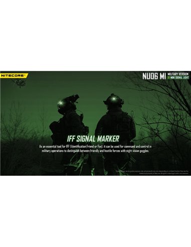 Luz de Señalización LED NU06 MI 3 Colores 75 horas Autonomía Recargable USB-C 