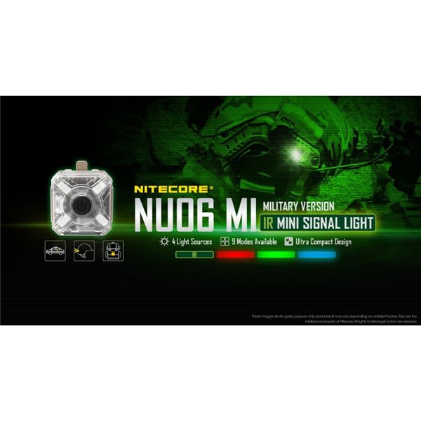 Signal lumineux LED NU06 MI 3 couleurs 75 heures USB-C rechargeable Autonomie