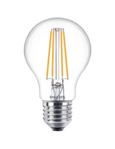 Pack 2 Bombilla LED A60 filamente 7W Reemplazo 60W Tono de Luz Cálida 2.700K Philips 2