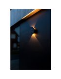 Aplique de pared LED exterior con panel solar frontal BELKA, con luz arriba y abajo, 9W 280Lm, 3000K