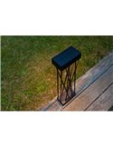 Baliza LED solar con estaca al suelo SPIDO, de diseño elegante negro, 10,5W, 900Lm, 3000K
