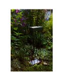 Baliza LED solar con estaca al suelo SPIDO, de diseño elegante negro, 10,5W, 900Lm, 3000K
