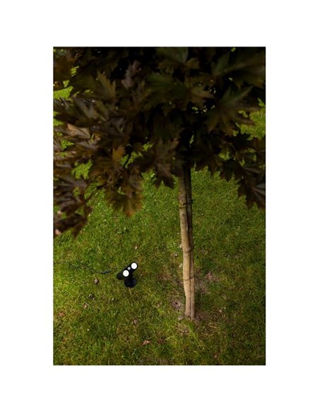 Projetor de chão LED com painel solar BINGO, com detector de movimento 8,2W, 800Lm, 5000K