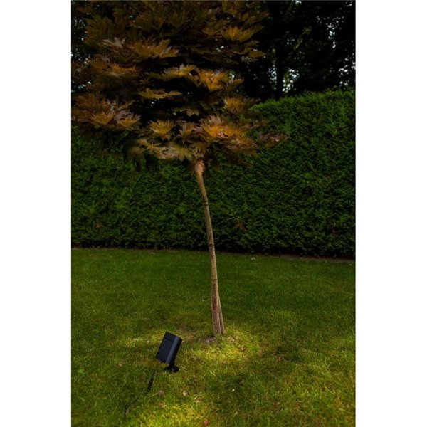 Proyector de suelo LED con panel solar BINGO, con detector de movimiento 8,2W, 800Lm, 5000K