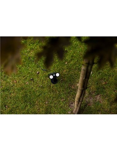 Projetor de chão LED com painel solar BINGO, com detector de movimento 8,2W, 800Lm, 5000K