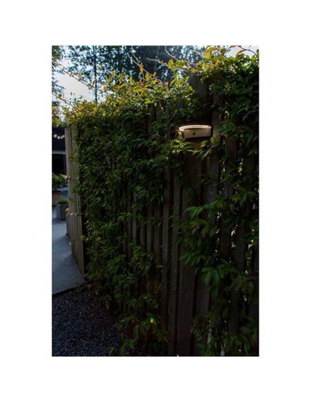 Aplique LED semicircular com sensor PIR, VYZOR, 7W 1000Lm, 4000K, cinza