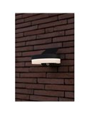 Aplique LED con panel solar ajustable y sensor PIR RUNDA, 12W 1300Lm, 3000K