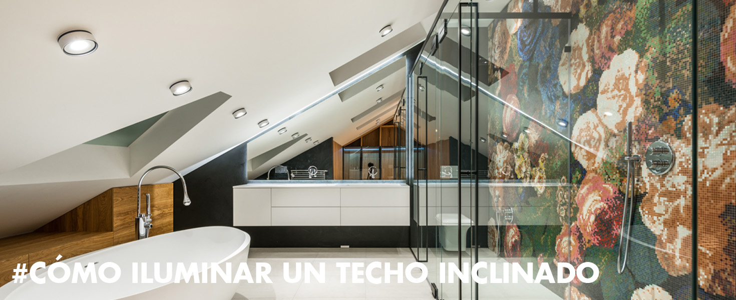 Cómo iluminar techos inclinados - Blog LeonLeds