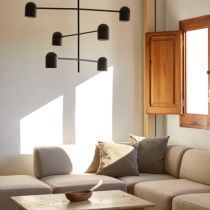 Schmiedeeiserne Deckenlampen