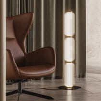 Lampadaires en verre